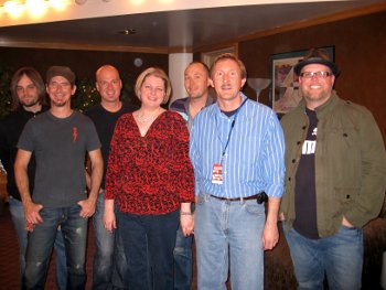 Mike and Jen with Christian Band Mercy Me